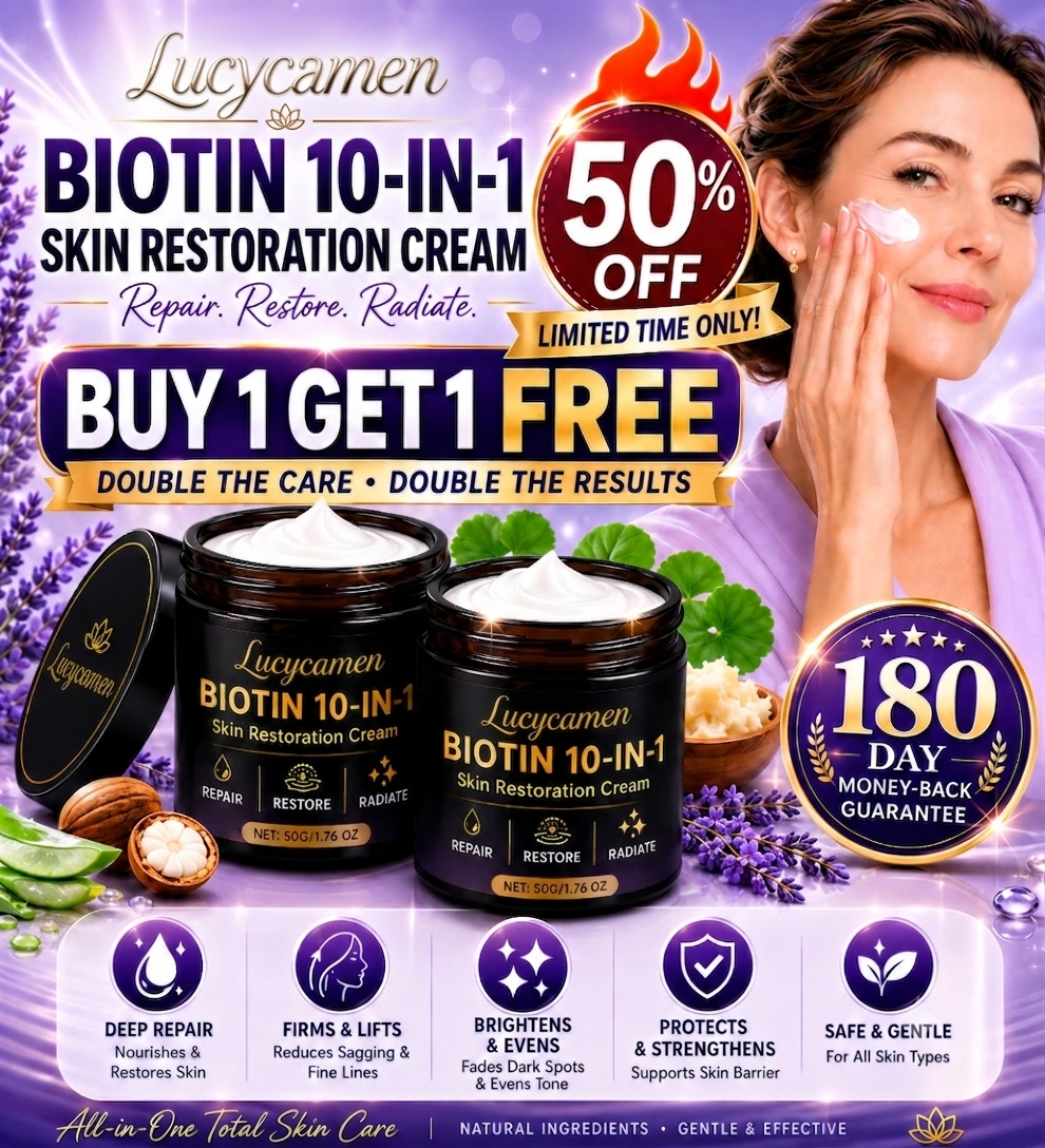 Lucycamen® Biotin 10-in-1 Skin Restoration Cream