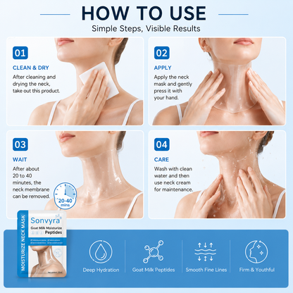 Lucycamen® Goat Milk Peptide Neck Mask