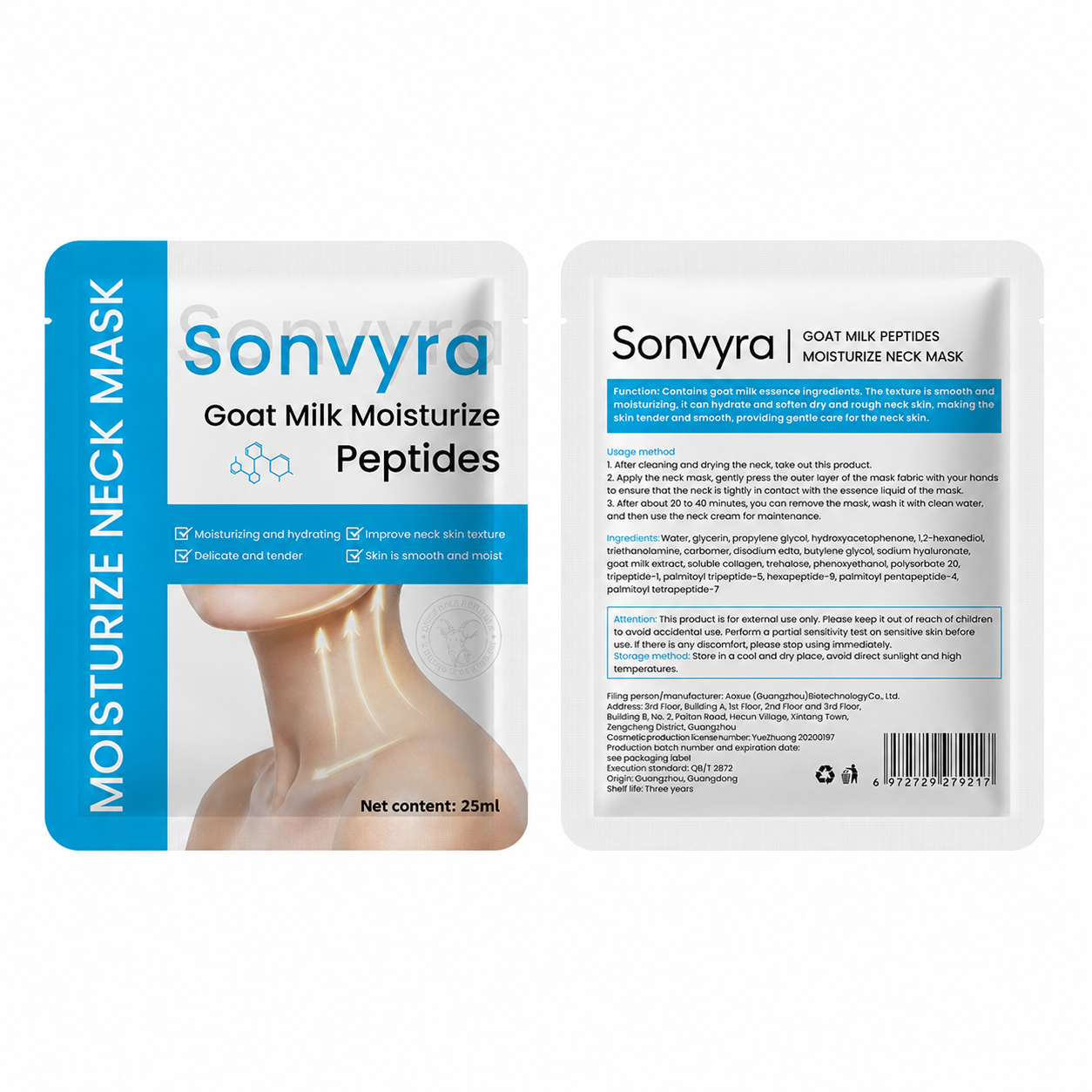 Lucycamen® Goat Milk Peptide Neck Mask
